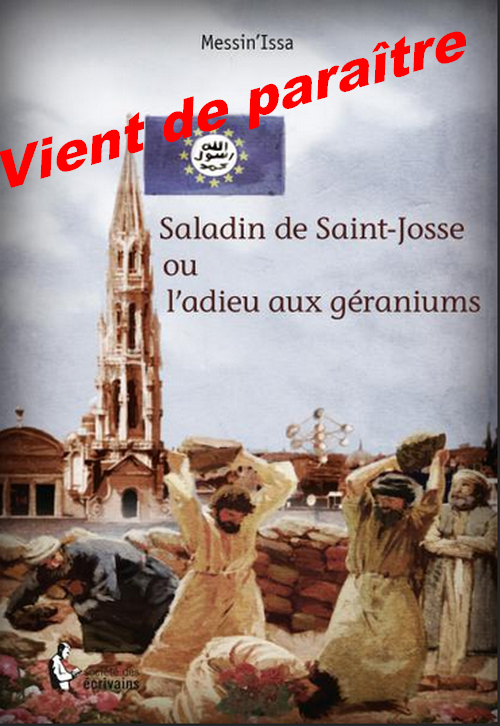 Parution du roman "Saladin de Saint-Josse ou l'adieu aux géraniums"